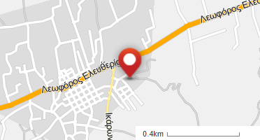 Location of business on map