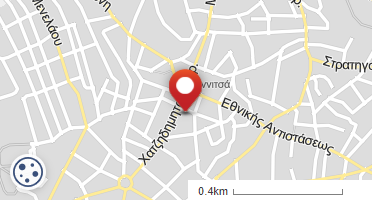 Location of business on map