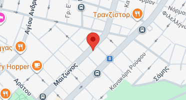 Location of business on map