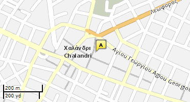 Χάρτης και σημείο της επιχείρησης