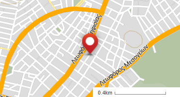 Location of business on map
