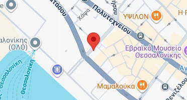 Location of business on map
