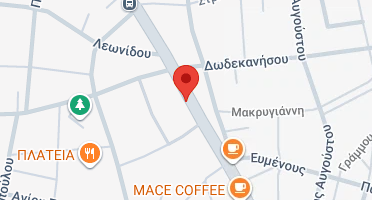 Location of business on map