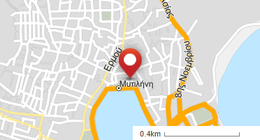 Location of business on map