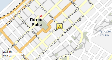 Χάρτης και σημείο της επιχείρησης