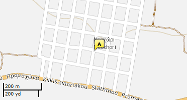Location of business on map