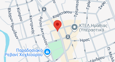 Location of business on map