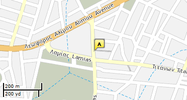 Location of business on map