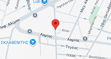 Location of business on map