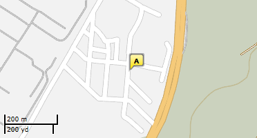 Location of business on map