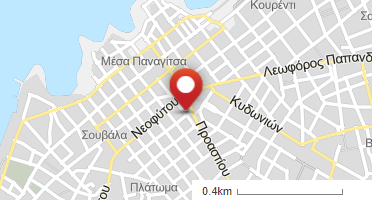Χάρτης και σημείο της επιχείρησης