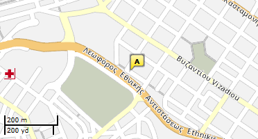 Location of business on map