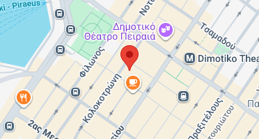 Location of business on map