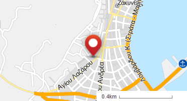 Location of business on map