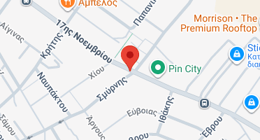 Location of business on map