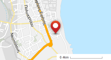 Location of business on map
