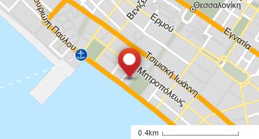 Location of business on map