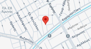 Location of business on map