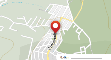 Location of business on map