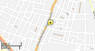 Location of business on map