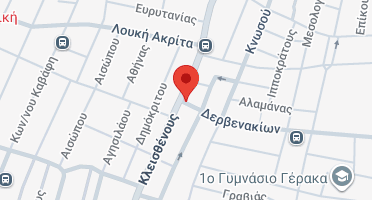 Location of business on map