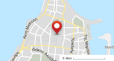 Location of business on map