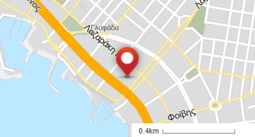 Location of business on map