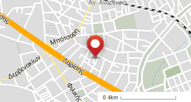 Location of business on map