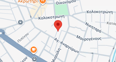 Location of business on map