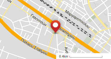 Location of business on map