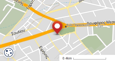 Location of business on map
