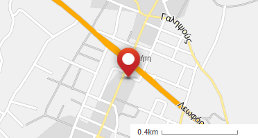 Location of business on map