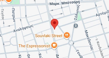Location of business on map