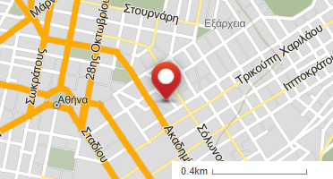 Location of business on map
