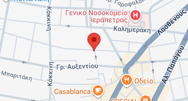 Χάρτης και σημείο της επιχείρησης