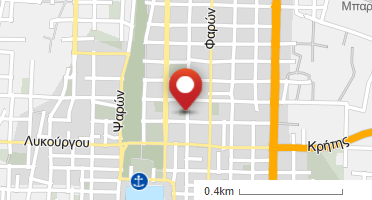 Location of business on map