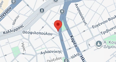 Location of business on map