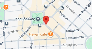 Location of business on map