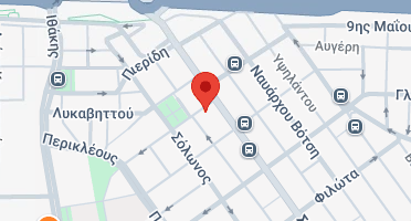Location of business on map
