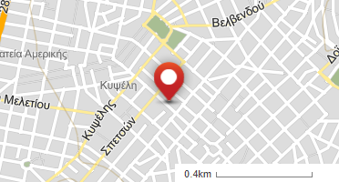 Location of business on map