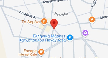 Location of business on map