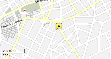 Χάρτης και σημείο της επιχείρησης