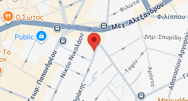 Location of business on map