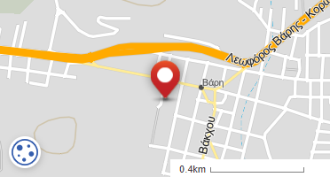 Location of business on map