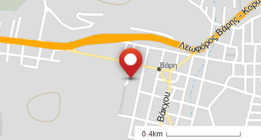 Location of business on map