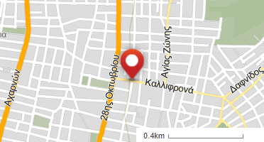 Location of business on map
