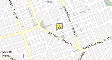 Location of business on map