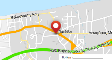 Location of business on map