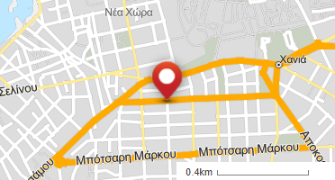 Location of business on map