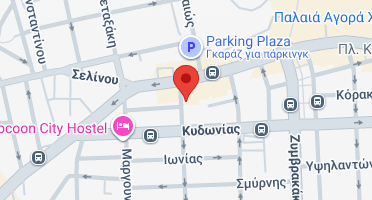 Location of business on map